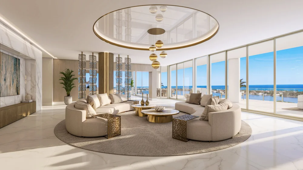 $39.7 Million Full-Floor Penthouse Unveiled at Maison d'Or in West Palm Beach