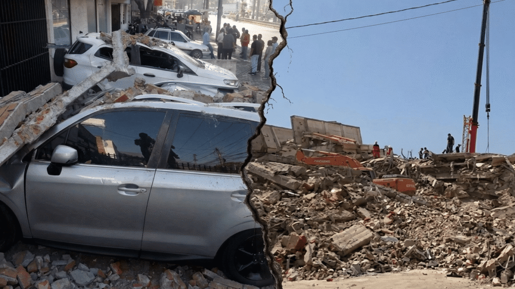 47 días después del doble terremoto en Venezuela, Abigail y Máximo vivieron otro en Bogotá