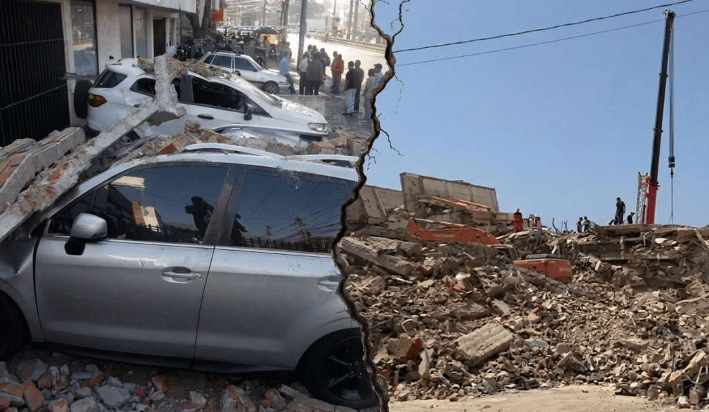 47 días después del doble terremoto en Venezuela, Abigail y Máximo vivieron otro en Bogotá