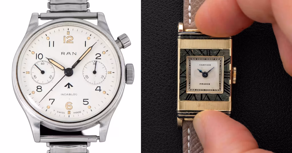 Bring a Loupe: An Alpina-Gruen Techni-Quadron, A Universal Genève "Eric Clapton," A Cartier "Bebe Guillotine," And More