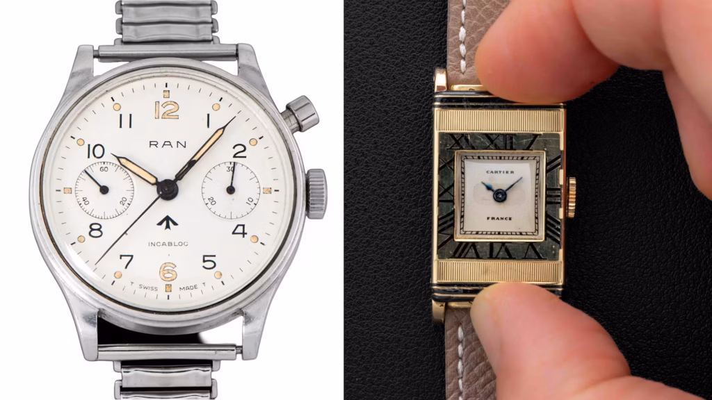 Bring a Loupe: An Alpina-Gruen Techni-Quadron, A Universal Genève "Eric Clapton," A Cartier "Bebe Guillotine," And More