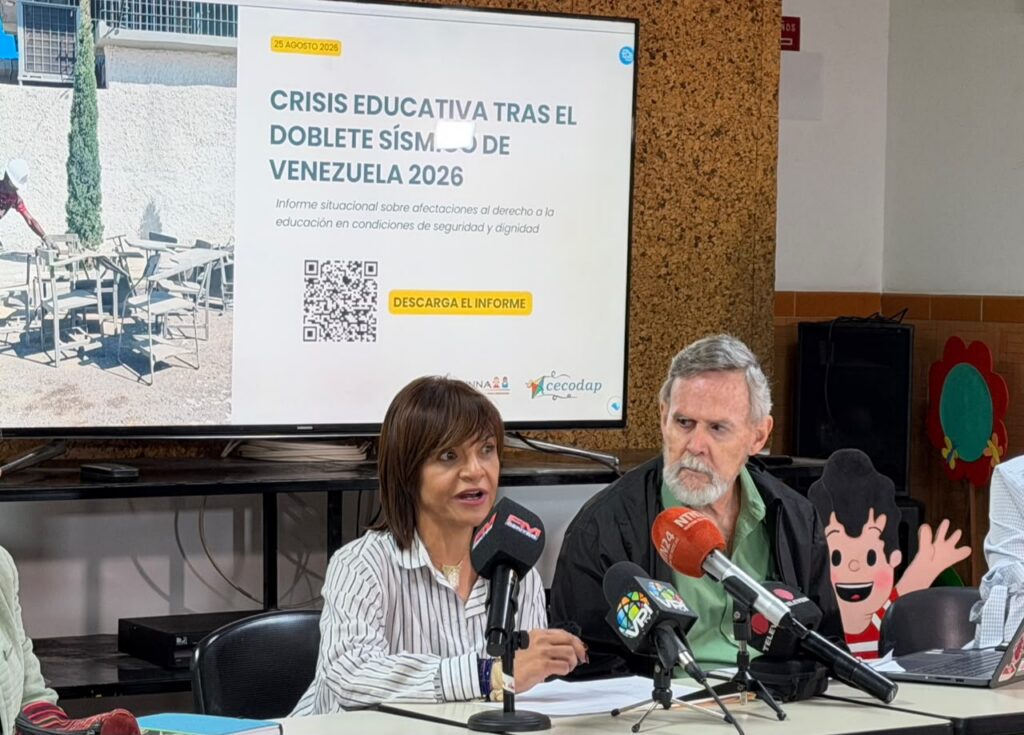 Cecodap y Redhnna advierten peligros de reabrir aulas tras los sismos sin evaluación pública