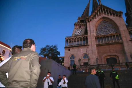 Earthquake damages Colombia’s tallest church