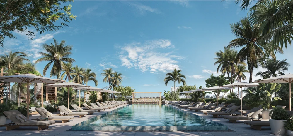 Foundation Pour Completed at Twenty Sixth and 2nd Wynwood Residences