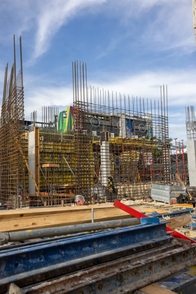 Foundation Pour Completed at Twenty Sixth and 2nd Wynwood Residences