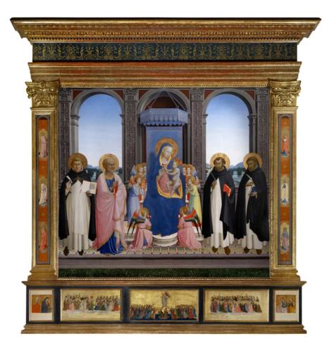 Fra Angelico’s earliest surviving altarpiece returns to Fiesole after restoration reveals hidden throne