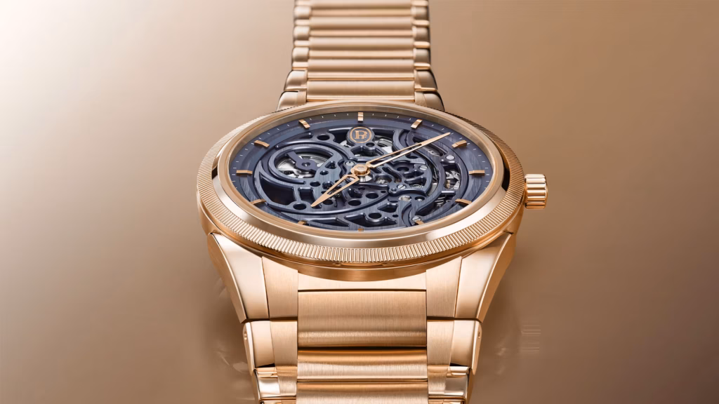 Introducing: Parmigiani Fleurier Tonda PF Skeleton 'Milano Blue' in Rose Gold
