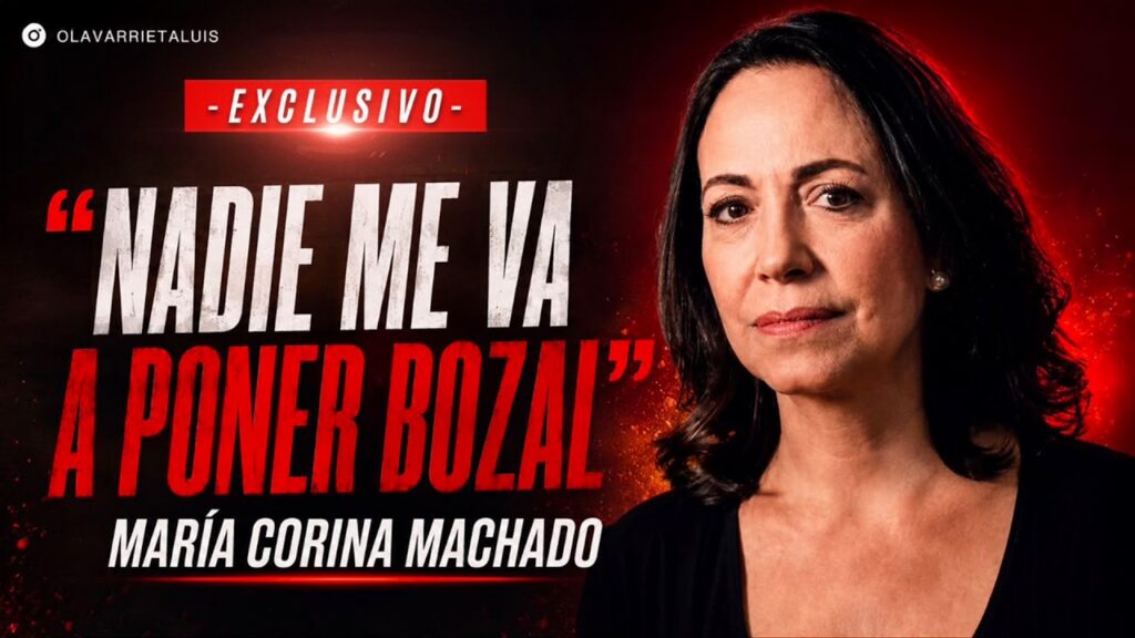 María Corina Machado asegura que solo tiene diferencias de “tiempos” con Trump sobre el tema Venezuela