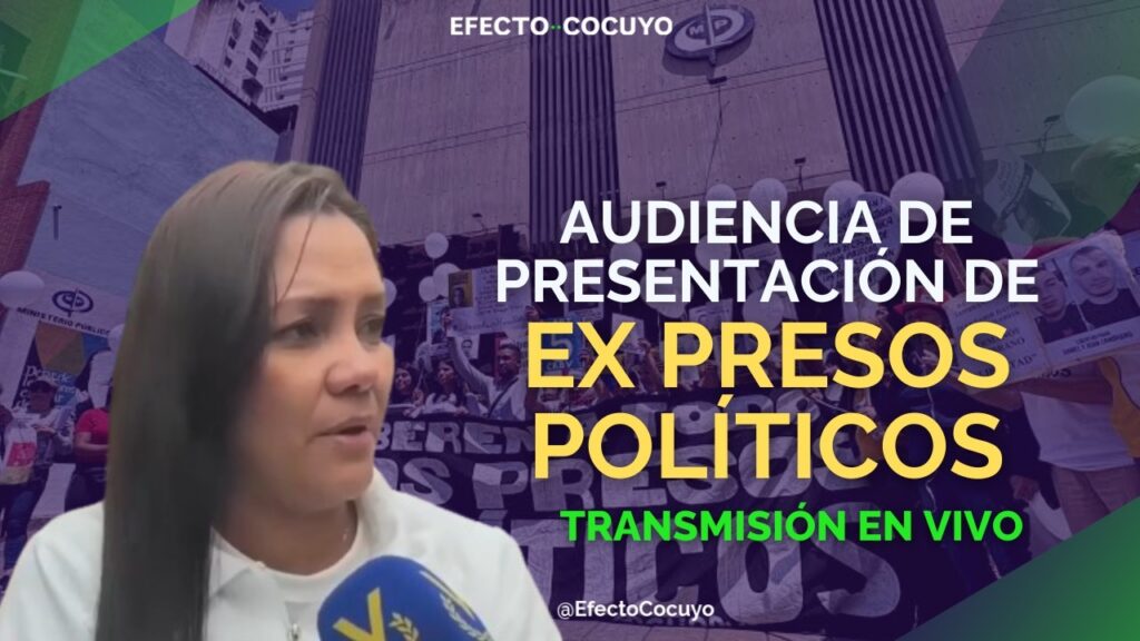 Presos políticos excarcelados confirman régimen de presentación