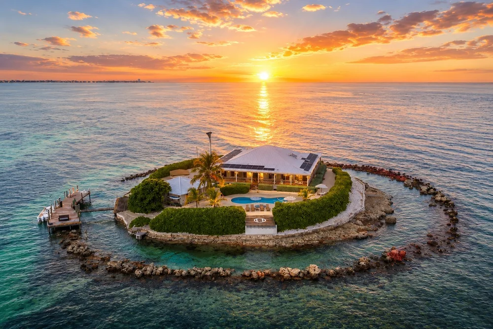 Private Island in the Florida Keys With Helipad and Solar Power Lists For $16 Million