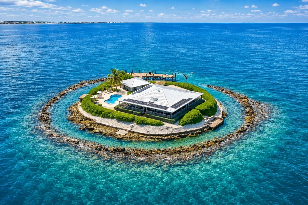 Private Island in the Florida Keys With Helipad and Solar Power Lists For $16 Million