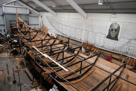 Reconstruction of legendary Sutton Hoo ship takes shape
