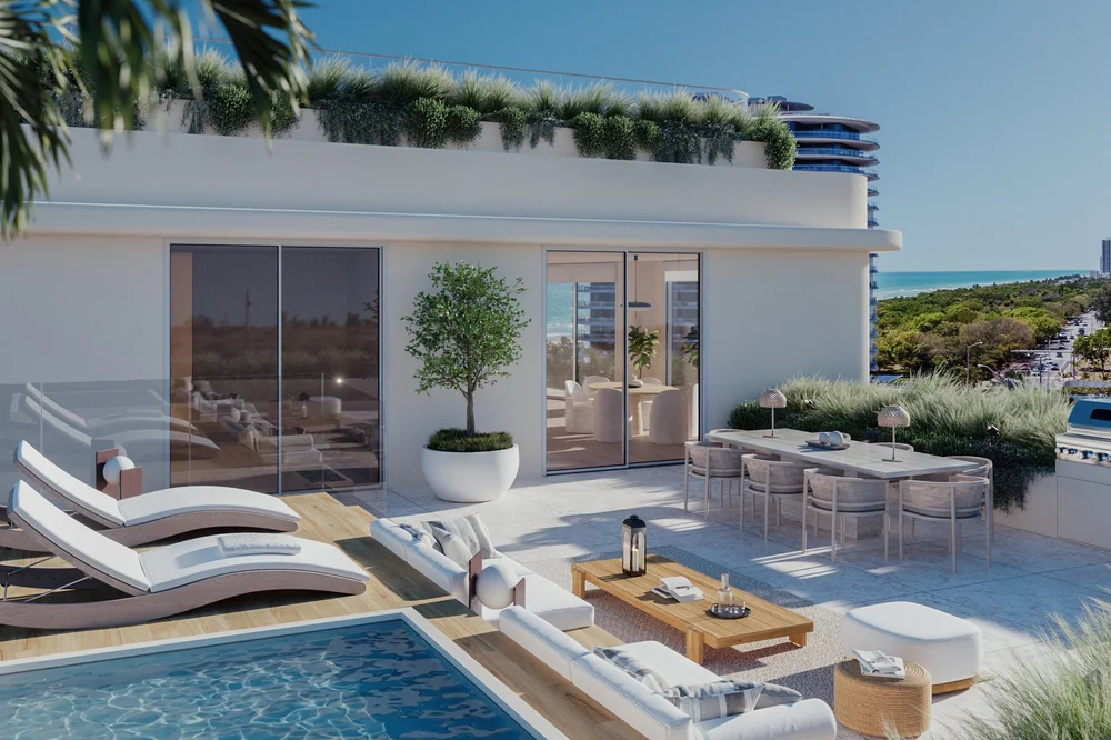 Surf Row Residences Reaches 50% Sold In Surfside, Advancing Towards 2027 Completion