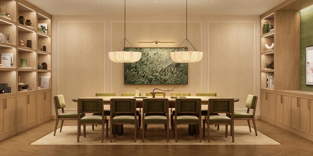 The Allen Morris Company Reveals Ponce Park Coral Gables' Meyer Davis-Designed Amenity Collection