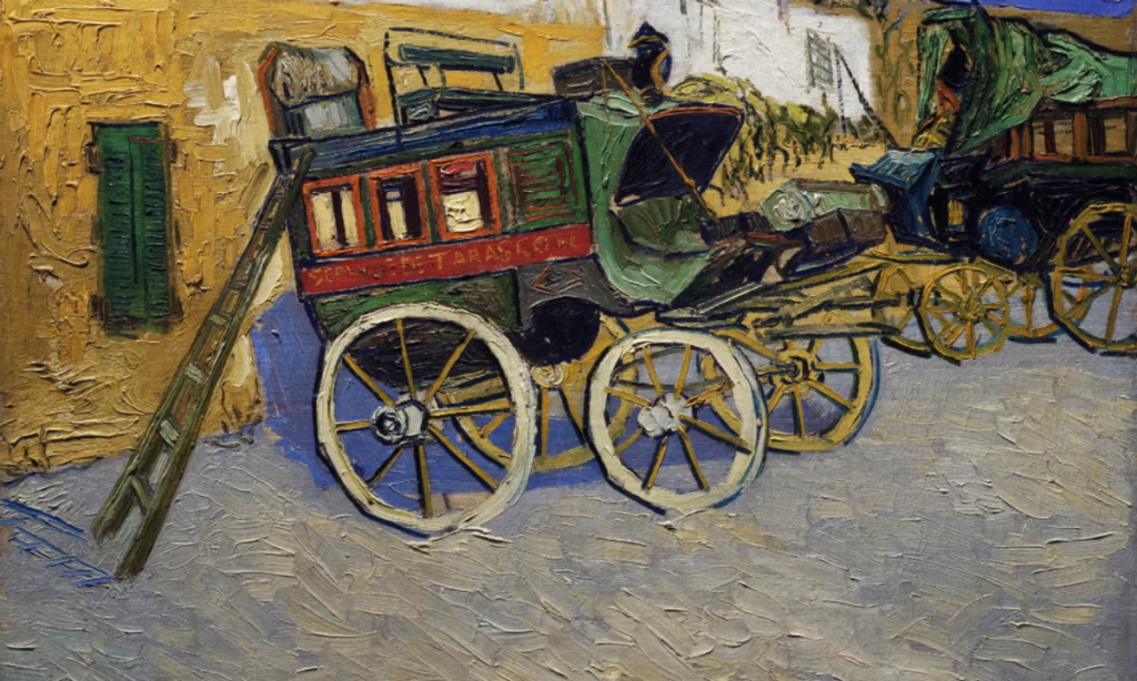 Van Gogh’s exuberant ‘Tarascon Stagecoach’ will go on show in New York