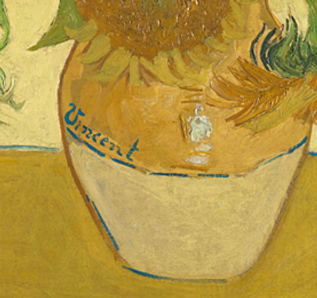Why did Van Gogh sign his paintings simply as ‘Vincent’?