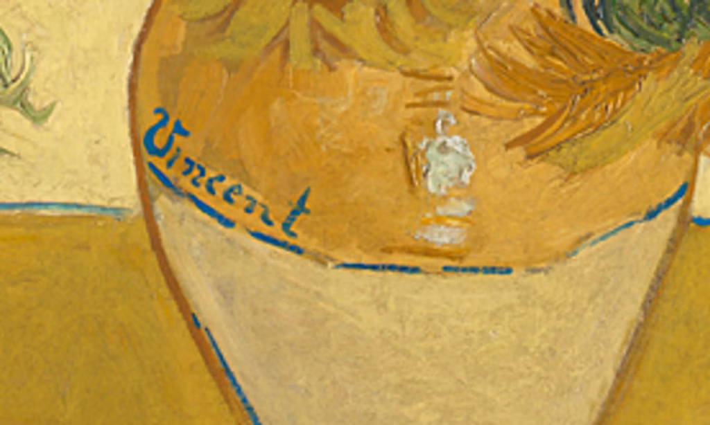 Why did Van Gogh sign his paintings simply as ‘Vincent’?