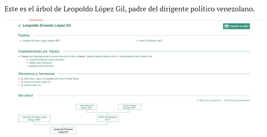 Alejandro Betancourt no es primo de Leopoldo López como corre por redes