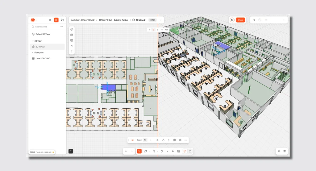 Architectural models finally come to the browser