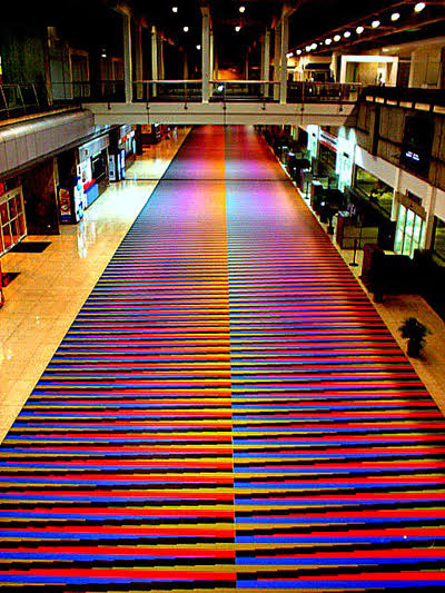 Familia de Carlos Cruz-Diez alerta sobre uso no autorizado de su obra en el aeropuerto temporal de Maiquetía