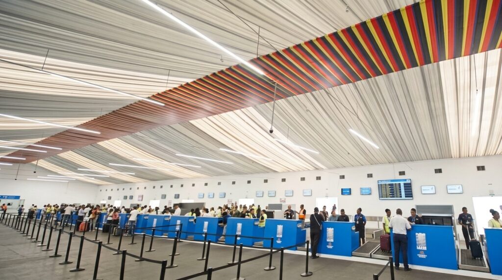 Familia de Carlos Cruz-Diez alerta sobre uso no autorizado de su obra en el aeropuerto temporal de Maiquetía