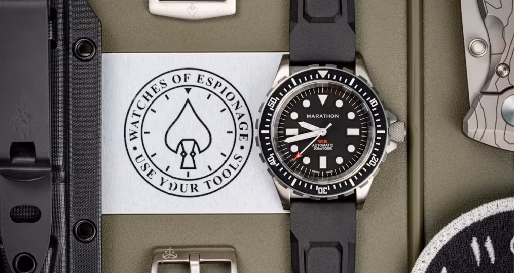 Introducing: Marathon x Watches of Espionage Titanium SAR