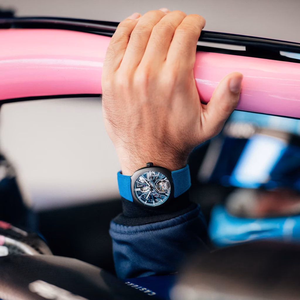 Introducing: The H. Moser & Cie. Streamliner Tourbillon Skeleton Ceramic Alpine Limited Edition