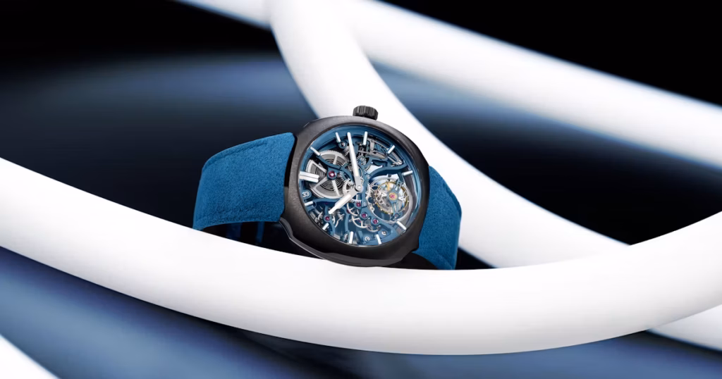 Introducing: The H. Moser & Cie. Streamliner Tourbillon Skeleton Ceramic Alpine Limited Edition