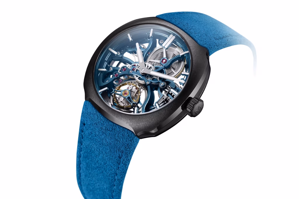 Introducing: The H. Moser & Cie. Streamliner Tourbillon Skeleton Ceramic Alpine Limited Edition