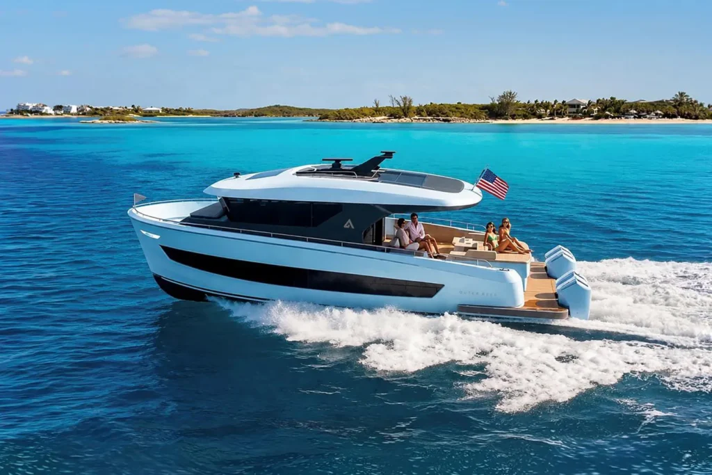 Outer Reef 540 Adventure Sport Brings Outboard Power to Long-Range Cruising