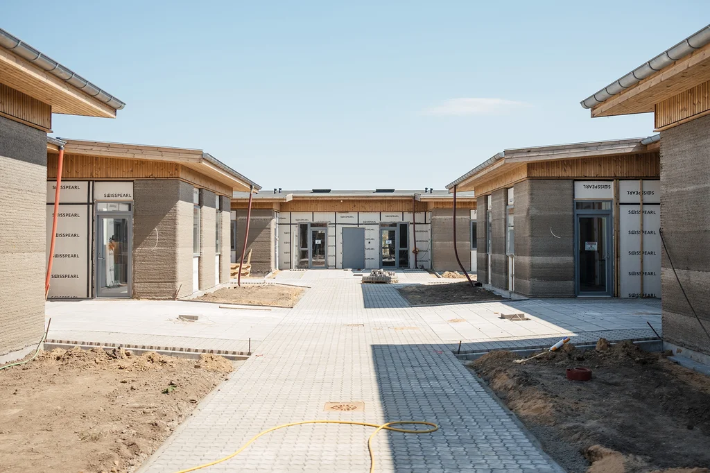 This futuristic student village is now Europe’s largest 3D-printed housing development