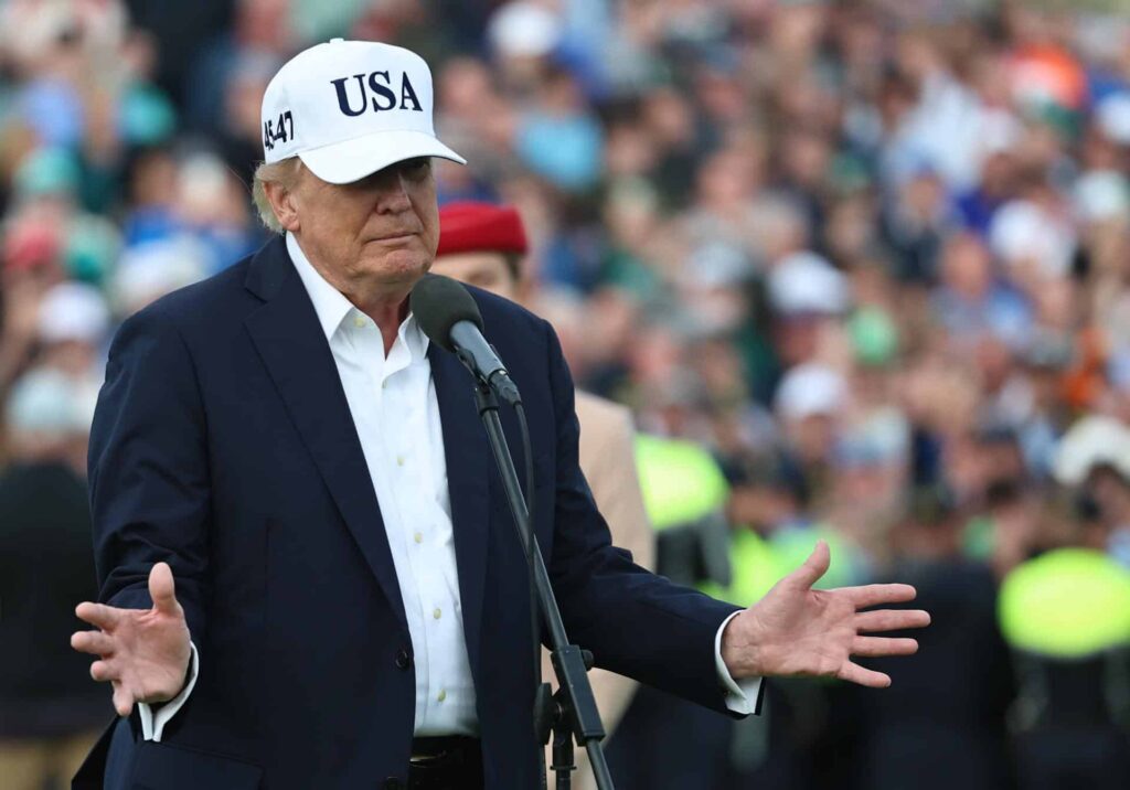 Trump: Los venezolanos están felices y habrá elecciones cuando estén listos